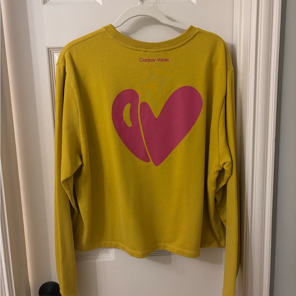 Limited Edition Valentine’s day Outdoor Voices Crewneck